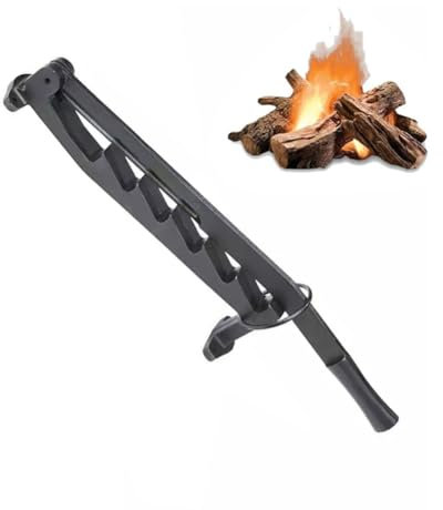 Wall Mounted Kindling Splitter, Manual Log Splitter Wood Splitter, Portable Splitting Wedge for Camping Outdoor with Screws