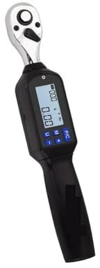 LEBMCBVTVV Llave Dinamométrica Digital Llave dinamométrica con Pantalla Digital electrónica, par Grande, par pequeño, Kg, Cabeza de trinquete Ajustable Llave Dinamométrica(ES2-012AN)