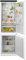 Electrolux ENT6MD18S3 - Frigorifero combinato, installazione da incasso, 249 litri, no frost, classe energetica D