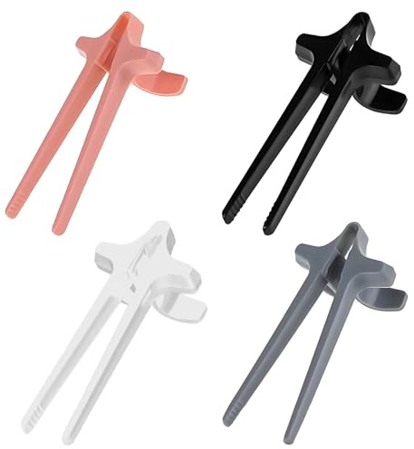 4 dita di gioco, distributore di snack rtiao e patatine mangiare senza olio dita, mani libere snack dito bacchette, gadget da gioco e bar da pranzo