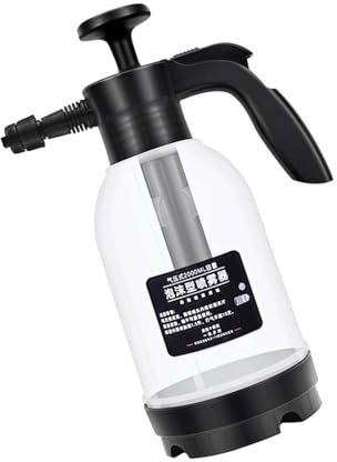 Schiuma per lavaggio auto, 2 l, nebulizzatore per irrigazione a pressione, bottiglia per irrigazione da giardinaggio, per lavaggio auto, giardino, cortile, patio, bagno