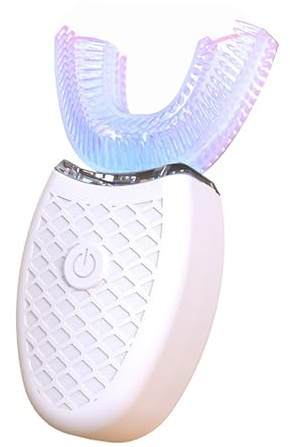 Smilora Ultraschall Zahnbürste Smilora, Schnellreinigung, 3 Modi, 360°-Vollreinigung, Wasserdicht & Leise (Weiß)