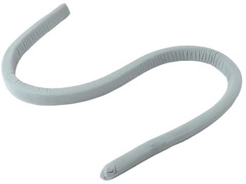 iplusmile Cuneo per Letto Matrimoniale in Memory Foam Grigio Riempitivo per Fessure tra Materasso e Parete Laterale Cuscino a Cuneo per Testiera Prevenzione Caduta Oggetti e