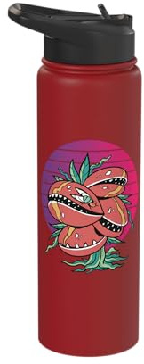 Carnivorous Plant Venus Fly Trap Bug-Eating Plants Gardener Stainless Steel Insulated Water Bottle