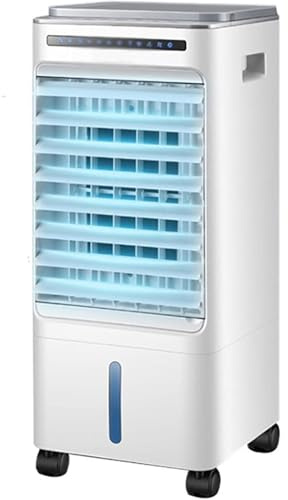 Portable Air Conditioner 3-IN-1 Ultra-Quiet Design Portable AC Unit Cooling Fan with 3 Speeds 60°Auto Oscillation 7H Timer 4 Ice Box Evaporative Air Cooler for Home Office Bedroom Camping