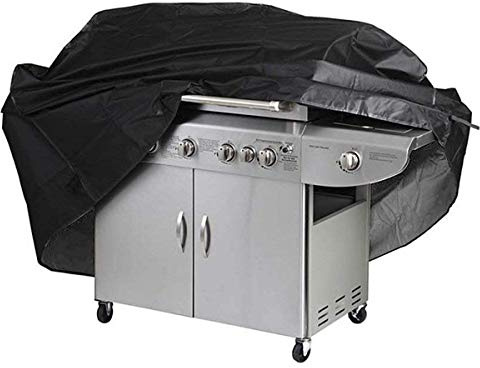 Herefun Funda para Barbacoa Impermeable, 210D Oxford Funda Protector para Barbacoa de Gas, Cubierta BBQ Parrilla Funda Protectora (145 x 61 x 117cm)