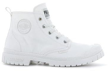 Palladium Pampa Sp20 Hi Cvs, Stivali Sneaker Unisex - Adulto, Bianco, 37 EU
