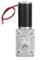 Motoriduttore a vite senza fine 8 mm 12V, motore elettrico di riduzione della velocità turbo del cambio ad alta torsione del metallo con cuscinetto a sfera(12V 12RPM)