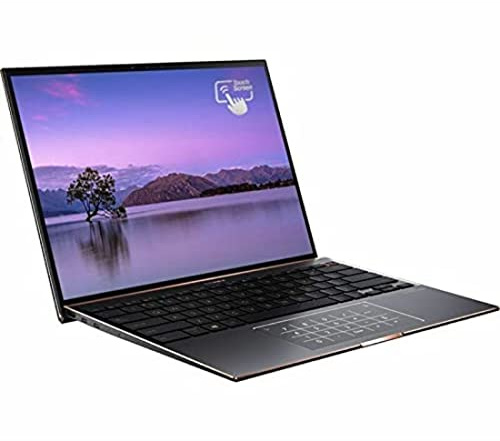 ASUS ZenBook Flip with OLED Screen - UX393EA 500nits 13.9 3K Touchscreen Laptop (Intel i7-1165G7, 16GB RAM, 1TB SSD, Backlit Keyboard, Windows 10) Includes Sleeve, and USB-C to audio jack adapter