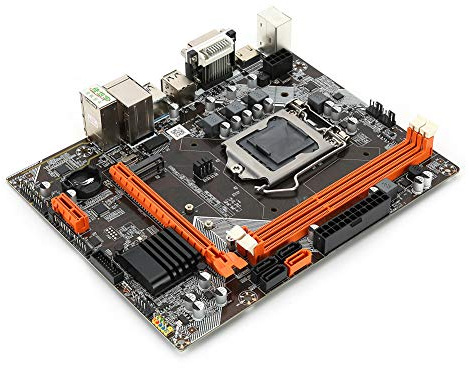Carte Mère de Bureau B75, Réseau Ethernet Gigabit RJ45 6 Canaux, Carte Mère ATX DDR3, Emplacement PCIe, Port Audio M.2 USB SATA VGA DVI HDMI, Prise CPU LGA 1155 Broches