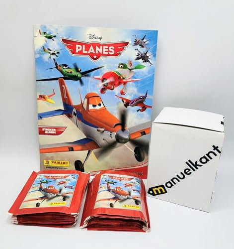 Planes album vuoto + 50 bustine figurine
