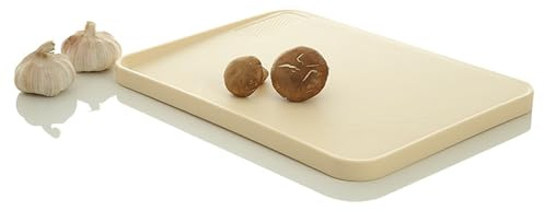 Tabla de Cortar de Cocina Rectangular Grande, Tabla de Cortar Multifuncional Simple de Plástico con Bordes Elevados, Antideslizante para Cocina Casera, Restaurante, Cocina, 37x