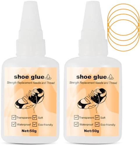 Cieex 100g Sekundenkleber Extra Stark, Flüssiger Superkleber - Wasserfest | Hitzebeständig | Schnell Trocknen | Hochfester, Alleskleber ffür Reparatur Leder, Laufschuhen, Stiefeln, Stiefel, Sandalen