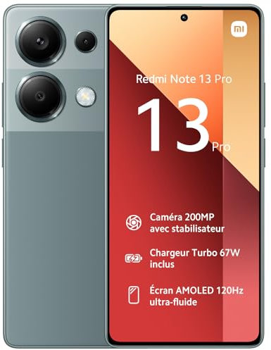 Xiaomi Redmi Note 13 Pro 4G 12GB/512GB Verde (Forest Green) Dual SIM, MZB0G72EU