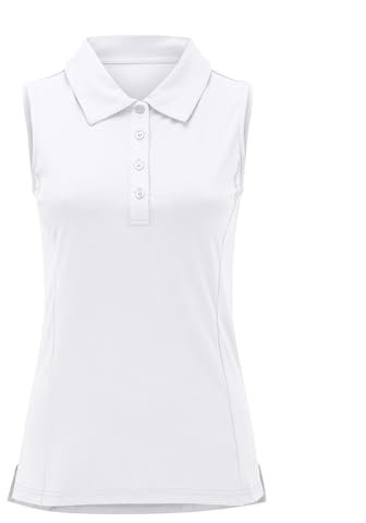 HOOUDO Sale Angebote Blitzangebote Frauen Sommer Einfarbig Hemd Stehkragen Ärmellose Casual Sport Top Tennis T Shirt Damen V Ausschnitt Knitterfreie Tshirts Damen Tshirt Da Sale Angebote Bestellung