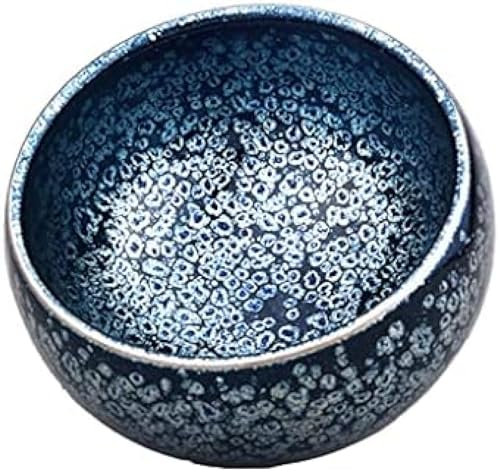 QIANGSHI Jianzhan Vintage-Teeschale, seltene Porzellanware, Raku-Ware Teetassen, Keramik, handgefertigt, Kaffeetasse