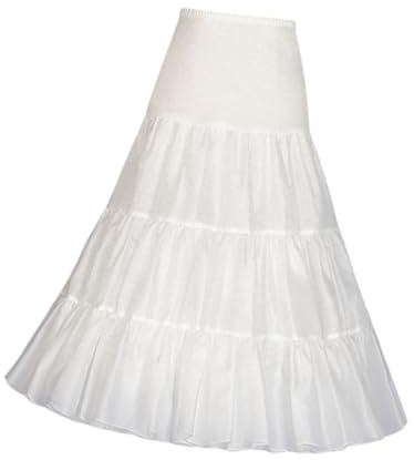 Perfeclan Enagua de tul para mujer, sin aros, para vestido de novia de baile de ballet