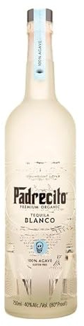 Tequila Padrecito Blanco 40% Vol – Tequila joven, fresco y cristalino, con sabor puro de agave, ideal para cócteles o degustar solo con hielo
