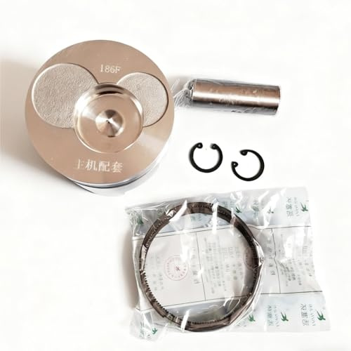 186 Kit pistone 86MM adatto for pezzi di ricambio for motozappa pompa acqua coltivatore motore 186F