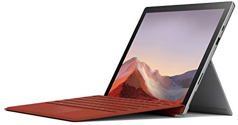 Microsoft 12.3 Surface Pro 7 2-in-1 Touchscreen Tablet, Intel Core i7-1065G7 1.3GHz, 16GB RAM, 256GB SSD, Windows 10 Pro, Free Upgrade to Windows 11, Platinum