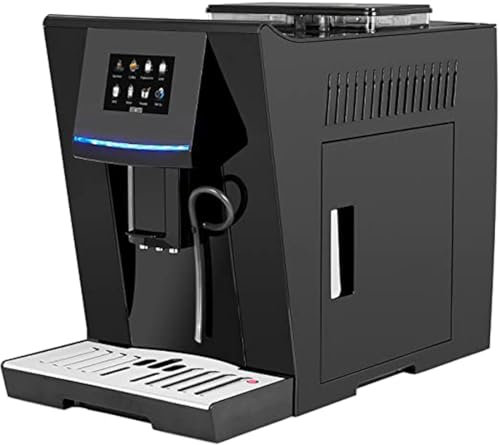 Acopino Vittoria One Touch Black Kaffeevollautomat & Espressomaschine mit Milchsystem – Cappuccino & Espresso auf Knopfdruck, farbiges Touchdisplay