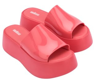melissa Becky Ad, Sandali con Zeppa Donna, Rosa, 40 EU