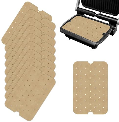 100 Fogli di Carta da Forno per Friggitrici ad Aria Calda