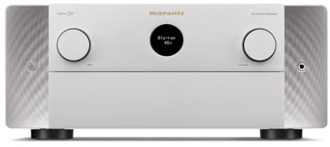 Marantz Cinema 30 11.4 Channel 8K Home Theater Receiver with Dolby Atmos & IMAX Enhanced Audio (Silver/Gold)