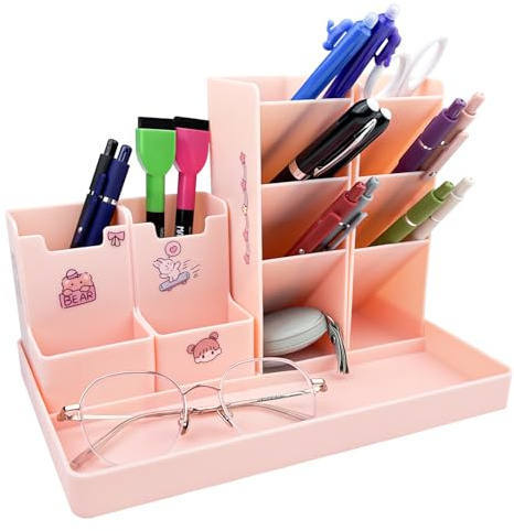 Comzantor Stiftehalter, Frei Kombinierbarer Schreibtisch Organizer Kinder
