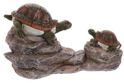 Toyvian Figurines Miniatures Animaux Résine pour Décoration De Jardin Ornements De Jardin Simulations De pour Maison Et Extérieur