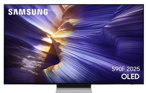 Samsung TV 55 Pouces OLED S90F 4K Smart TV avec Vision AI, Motion Xcelerator 144Hz et Couleurs certifiées Pantone