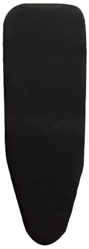 Bügelbrettbezug Schwarzer Minimalismus Bügelbrettbezug 120x40 Elastisch Bezug Bügelbrett Für Schnelles Bügeln Bügeltischbezug mit Dick Polsterung Ironing Board Cover Hitzeresistent Bügelbrettbezüge
