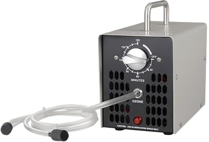ECODE Generador de Ozono para el Hogar con Temporizador – Purifica Aire, Agua y Alimentos – Elimina Olores de Humo, Mascotas y Humedad
