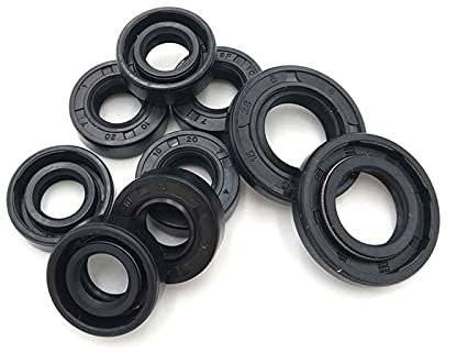 NBR Wellendichtring TC-66 × 80-110 × 8/10/12/13 Doppellippen Frühling Rotary Sealing Zubehör, 68x100x13mm 1Pcs