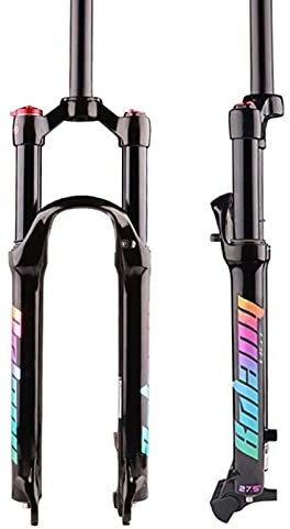 SJHFG 26 27,5 29 Forks MTB Fahrradgabel,1-1/8 Fahrrad Federung Vorne Gabel Luftgabel Aus Magnesiumlegierung 120mm Federweg (Size : 26inch)