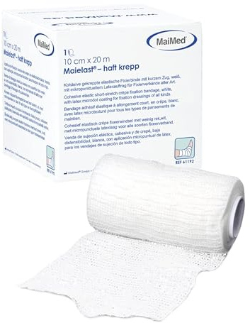 Maimed 61158 - Vendas elásticas de fijación (crepé, 8 x 400 cm, 72 unidades)