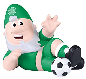 FOCO Official Celtic FC Sliding Tackle Football Garden Gnome