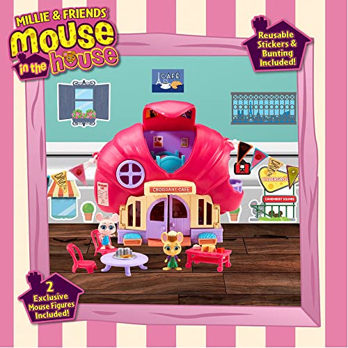 BANDAI - Millie & Friends Mus i huset - Lekset Croissant Kaffe - CO07394
