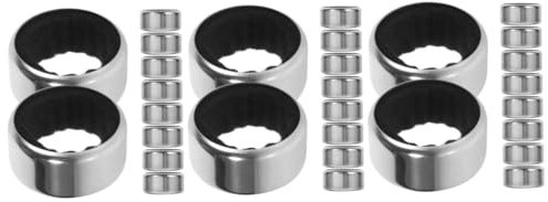 TOPBATHY 30pcs Wine Bottle Drip Collar Beer Drip Ring Beverage Bottle Collar Elegant Wine Accessory