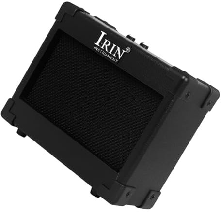 Vaguelly E-Gitarren-Verstärker orange Verstärker Kopfhörerverstärker elektrische Gitarre Electrique Mini-Verstärker Ampere Bassverstärker für Bassgitarre Gitarren-Übungsverstärker Abs Black