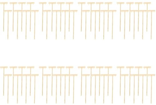 Garneck 64Pcs Mini Zen Garden Rakes Set Sand Rakes for Meditation Mini Zen Garden Accessory Smoothing Sand Table Desktop Decor and Feng Shui for Home Office