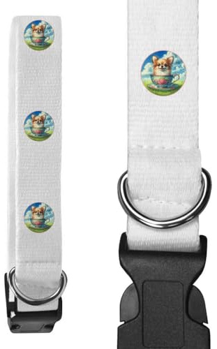 Azeeda Large 'Teacup Chihuahua' Dog Collar (PR00067492)