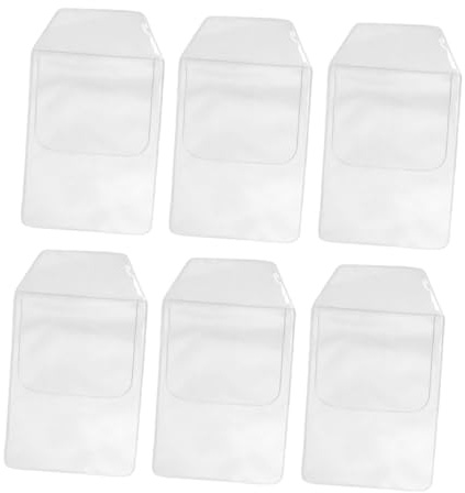 Alipis 6 pezzi Portapenne da Tasca Infermiere in PVC Trasparente Protettore Tasca per Penne Matite e Piccoli Utensili Organizer Versatile per Ufficio Scuola e Ospedale