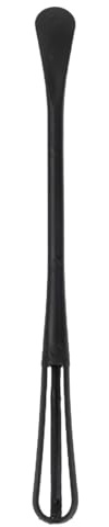 Homeponnew Mini cucchiaio spatola e frusta in ABS da 22 cm, strumento per mescolare uova e schiumare, facile da pulire e salvaspazio