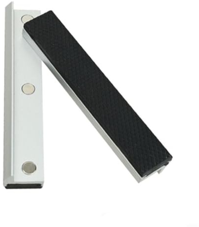 CYRENT Tiras magnéticas de protección de mordaza – Paquete de 2 protectores de nailon para bancos mordazas de tornillo (2 piezas de 4 pulgadas)