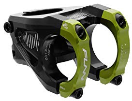 Funn Equalizer Vorbau, CNC-gefräst, Drop/Rise 10mm, Klemme 31.8mm | 6061 Alu, wendbar montierbar, breite Lenkerauflage, für Enduro, Trail, XC, Downhill und BMX