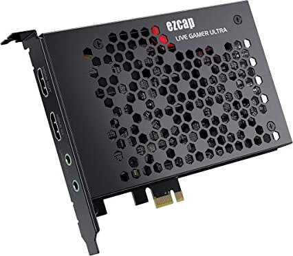 Y&H PCIE Game Capture Card 4K30/1080p120HZ Video Record Live Streaming, HDR HDMI Input and Pass-Through for PS4 PS5 Xbox Series X/S, Xbox One,Wii U,Nintendo Switch and PC gameplay