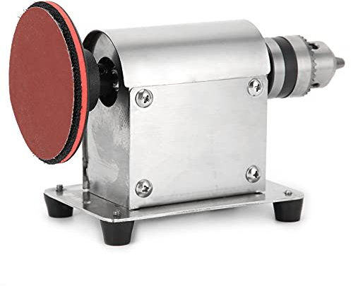JORAsa Lucidatrice per Gioielli da banco AC 110‑240V Macchina per intagliare elettrica Levigatrice per Legno Utensile per smerigliatrice per Legno Argento Metallo Ambra(Spina UK 795 (150W))