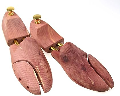 JS Homewares Mens Premium Cedarwood Shoe Trees UK Sizes 6-13