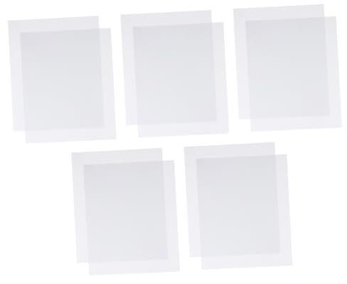 JEWEDECO 10stücke Pack Transparente Schrumpffolien Für Bastelarbeiten DIY-Handwerk Schrumpffolien Bastelfolien Für DIY-Material